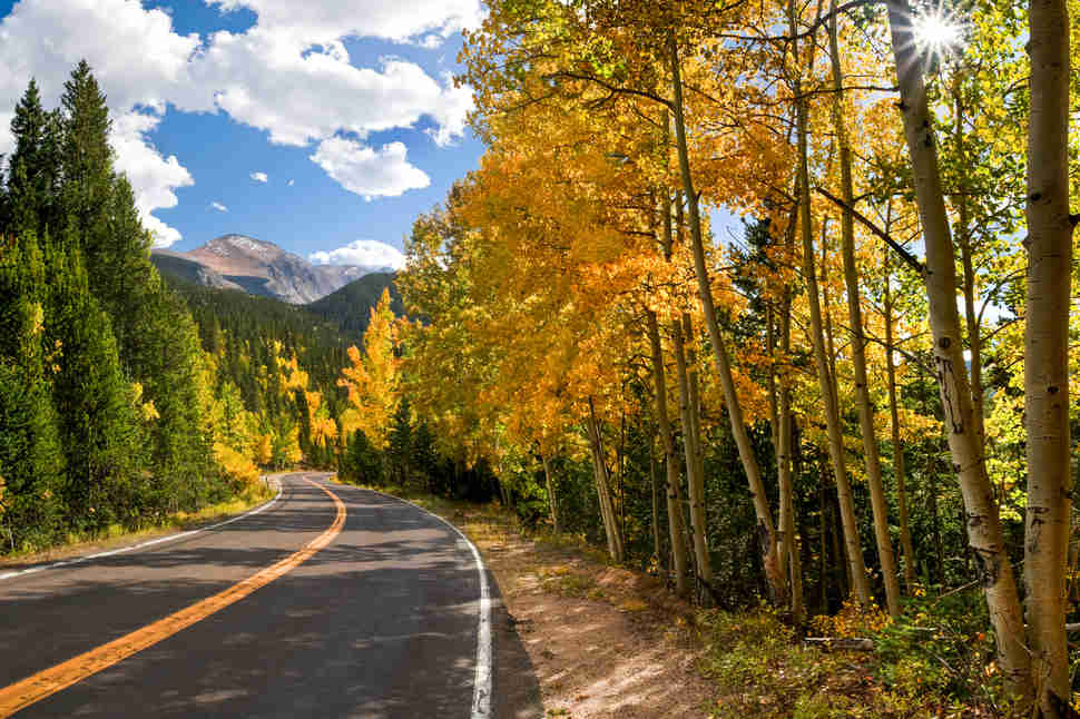 Highway to Mt. Evans