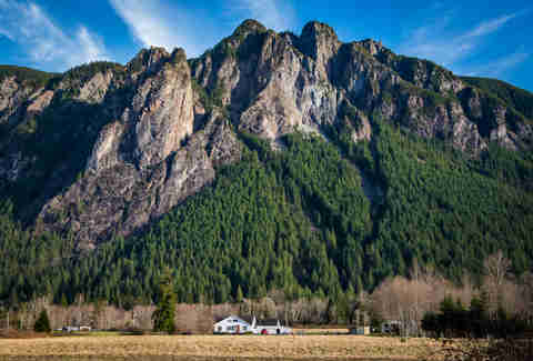 Mt Si in the Snoqualmie Valley