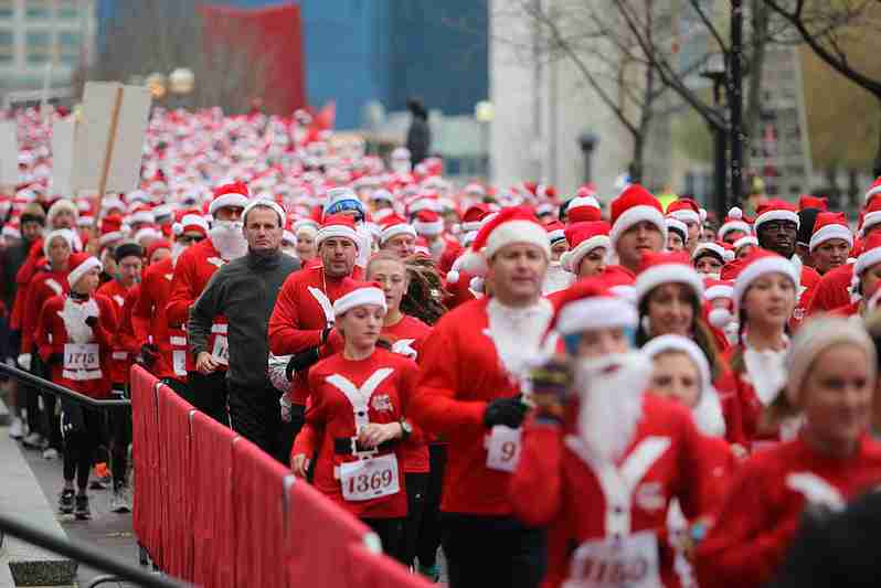 Santa Hustle Race Series