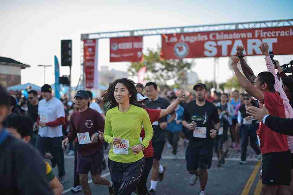 Los Angeles Chinatown Firecracker Run