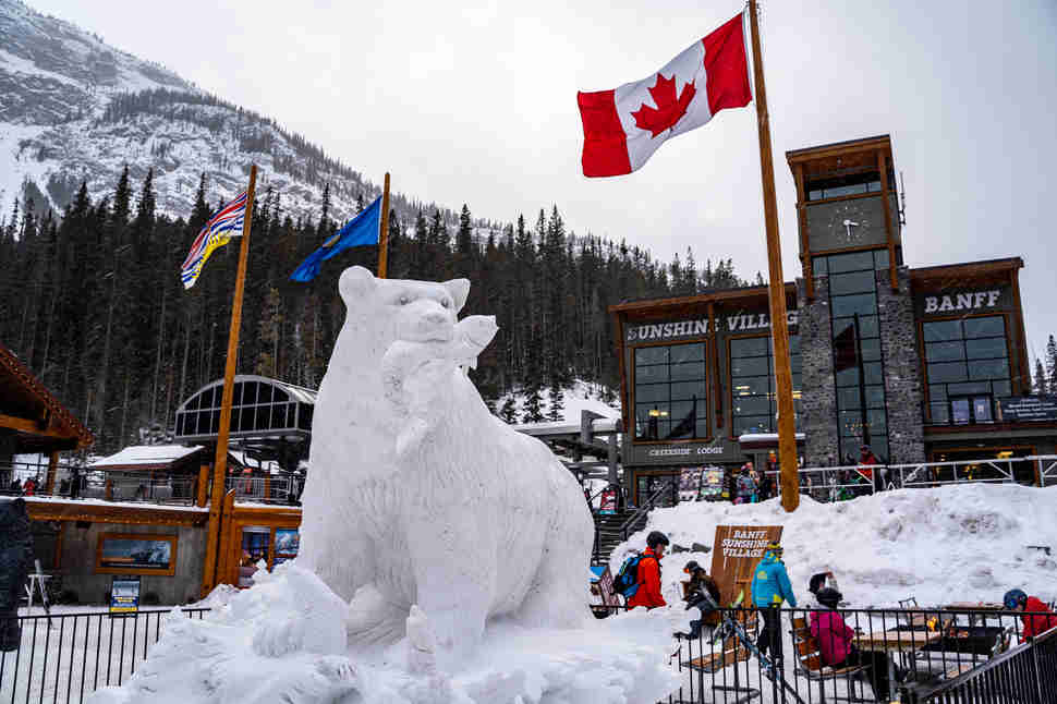 Sunshine Village ski area