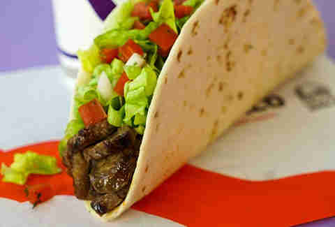 taco bell steak soft tacos fresca menu healthy