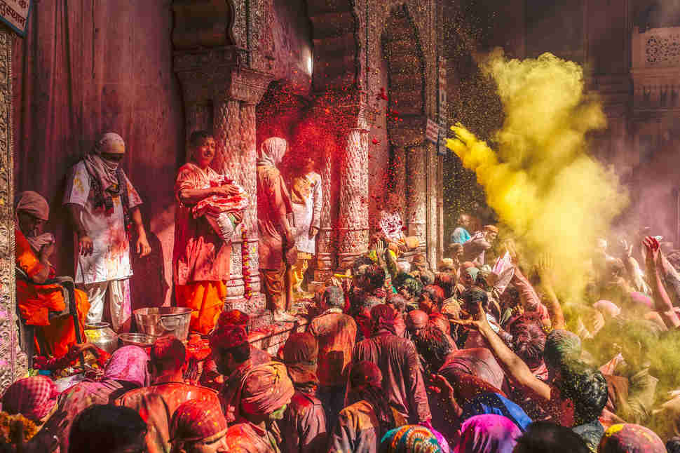 Holi Festival, Vrindavan, India