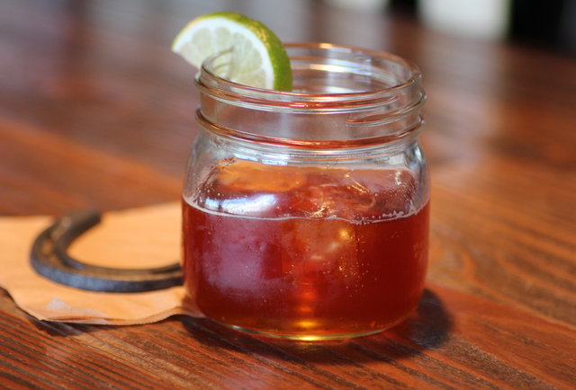 Cocktails at B-Side BBQ