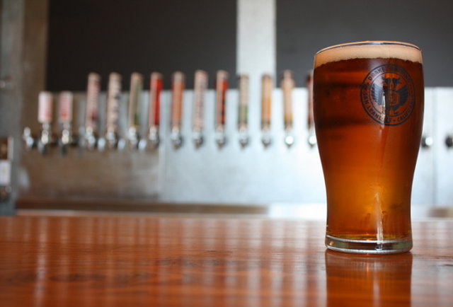 Barrel-aged beer, church pews, and 22oz bombers