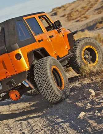 Seriously custom, seriously-er vicious Jeeps