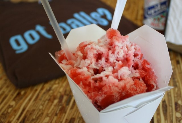 Sno Balls at Bayou Bakery