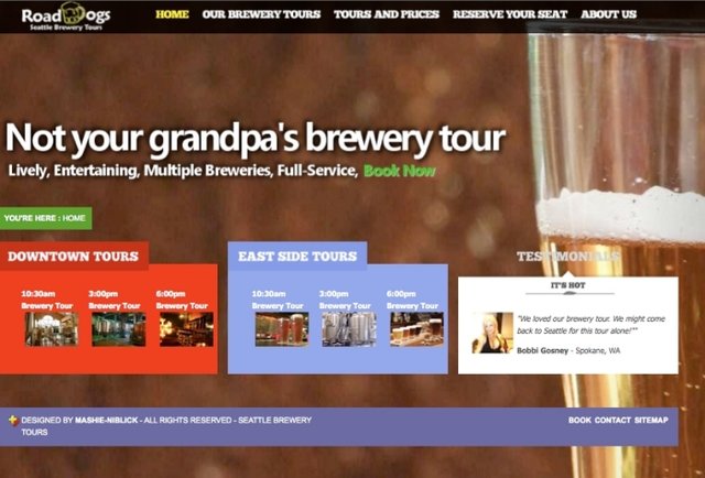 Guided tours of Seattle's sweetest suds spots