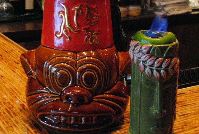 Rum Bar's Tiki Menu