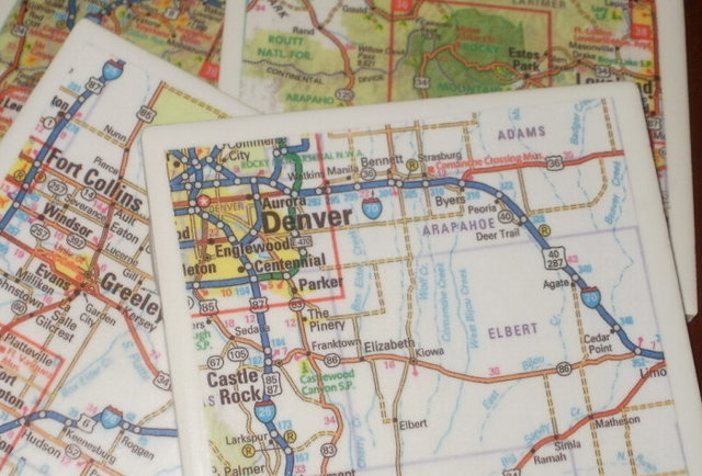 CO Road Map Coasters