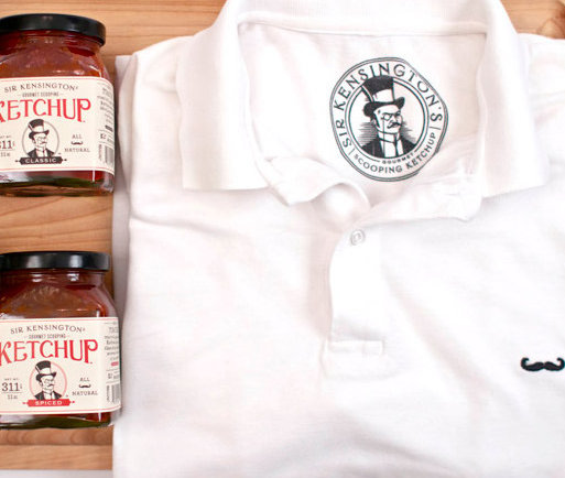Sir Kensington's Mustache Polos & Ketchup