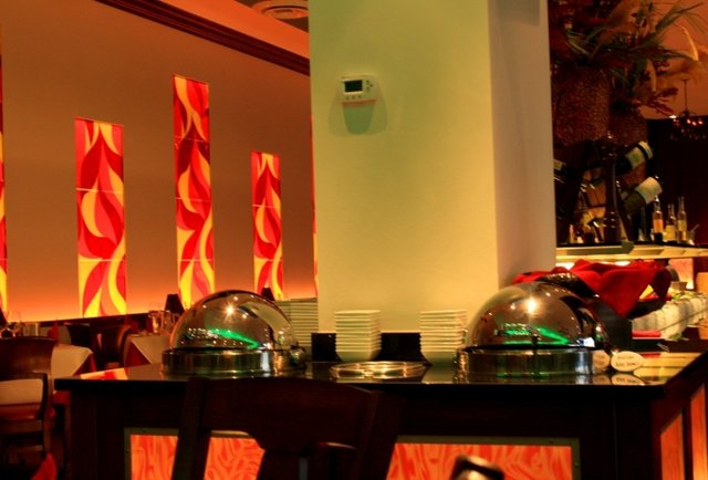 A place for eating, more eating, and dancing
