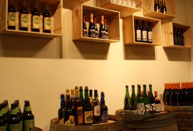 A bottle shop where beer and wine get along just fine