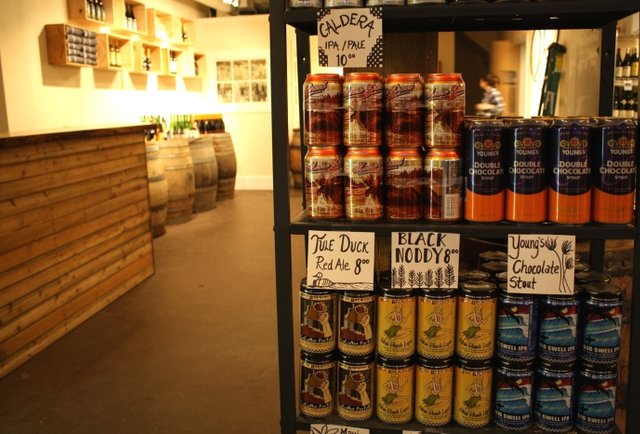 A bottle shop where beer and wine get along just fine