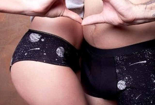 Galactic Glow-In-The-Dark Underpants