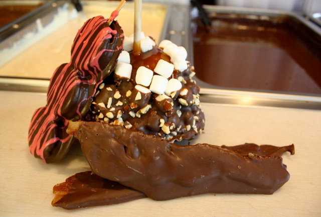 Everything good, dipped in chocolate