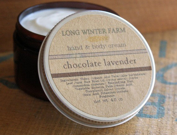 Long Winter Farm's Chocolate Lavender Skin Cream