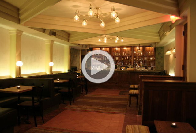 An underground cocktail hideaway