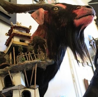 Making art from things no longer with us