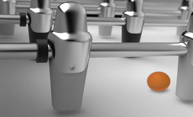 The Blackball Foosball Table