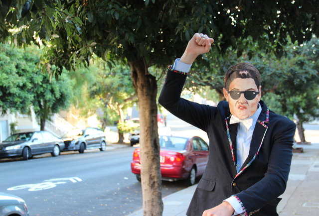 A local aesthetically pleasing artist bails you out with a printable mask