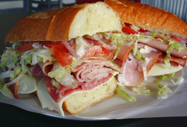 19) The Submarine, a.k.a., the Grinder, a.k.a., the Hoagie