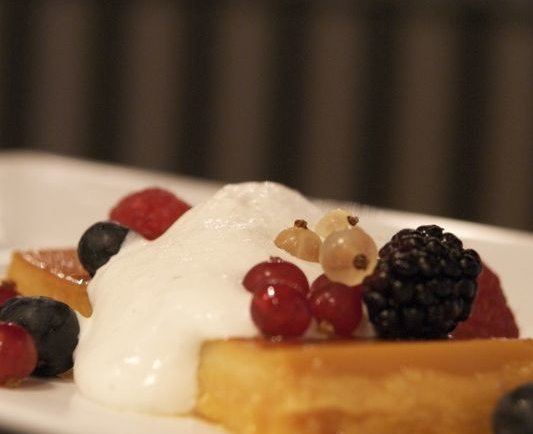 Old-world inspired eats, provided you can read