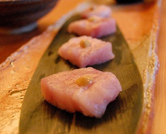 Locally sourced sushi on Eastlake