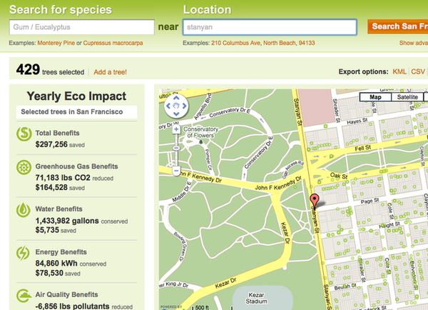Urban Forest Map