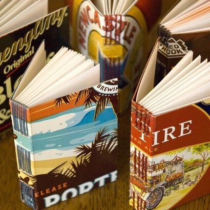 RePaper Beer Box Books