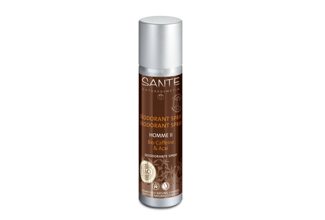 Sante Homme II Deodorant Spray with Organic Caffeine