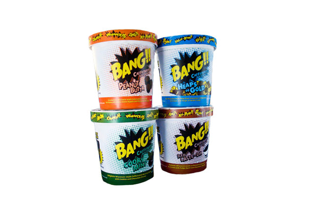 Bang! Caffeinated Ice Cream