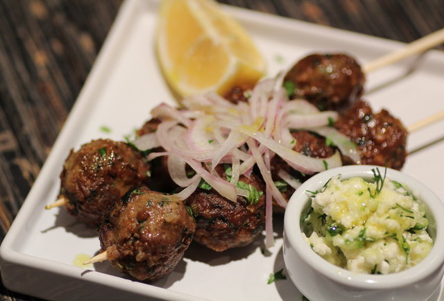 Greece's finest chef puts meat and more on sticks