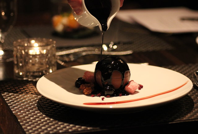 Swanky Vail tapas and skyward wine