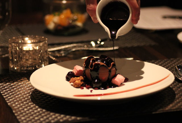 Swanky Vail tapas and skyward wine