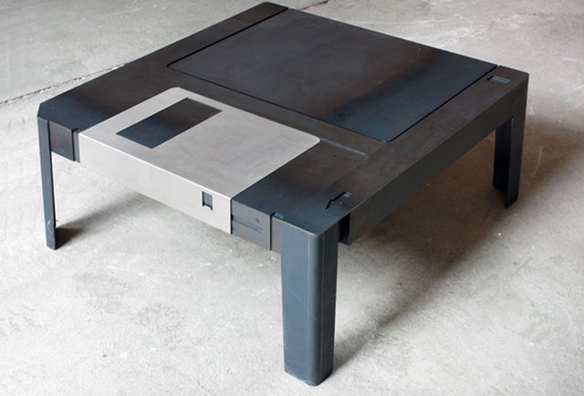 Floppy Disk Table