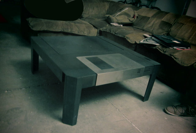 Floppy Disk Table