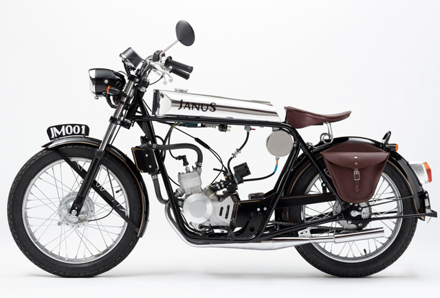 Ride like the wind on a brand new, old-school motorbike