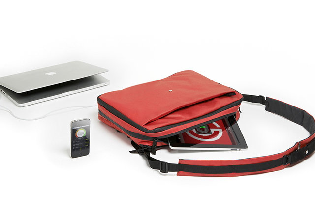 A carry-on that'll charge your gadgets