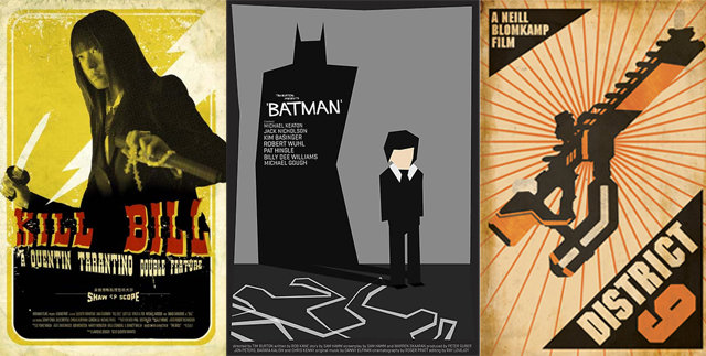 Retro Redesigned Movie Posters
