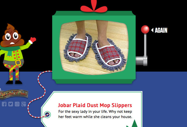A whole bunch of ridiculous gift ideas