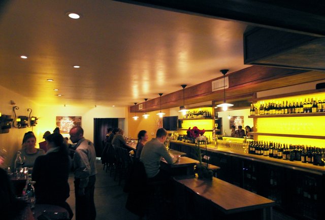 Buffalo sweetbreads and Bourbon Barrel Stout in Lower Haight