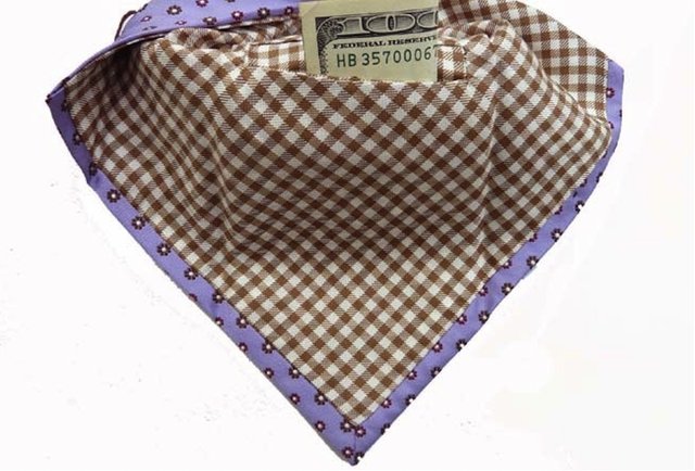 Battisti Napoli Hidden Pocket Necktie 