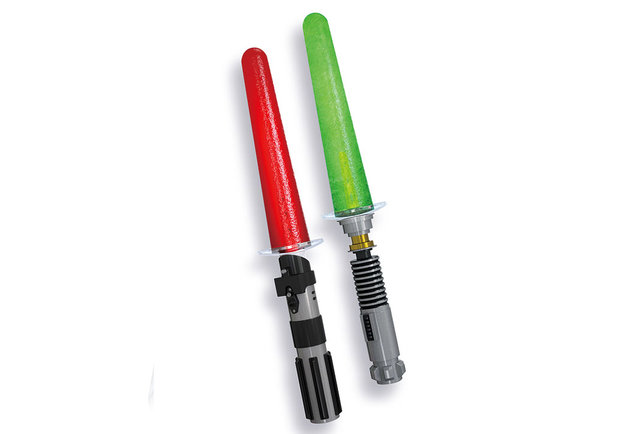 Star Wars Glowing Lightsaber Ice Pop Maker