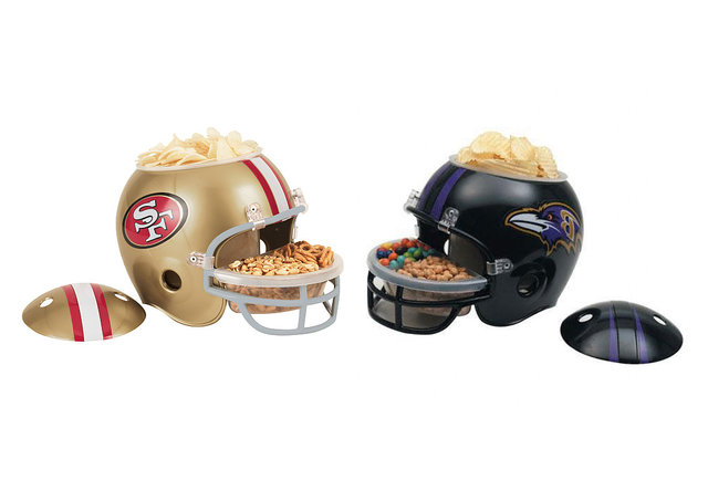 NFL Helmets Snack Bowl