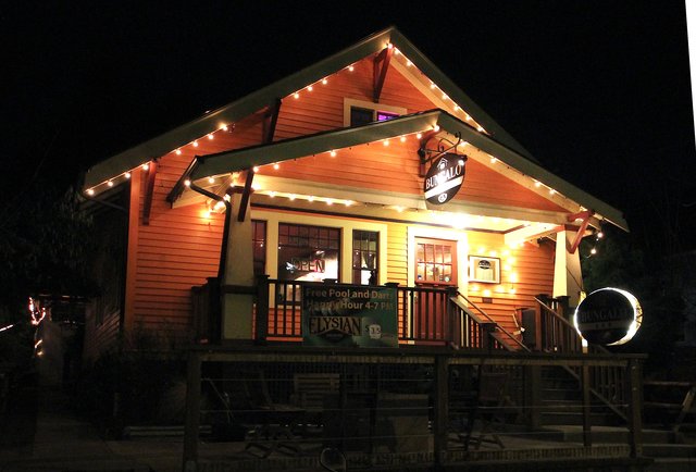 Craft cocktails & burgers in, well, a bungalo