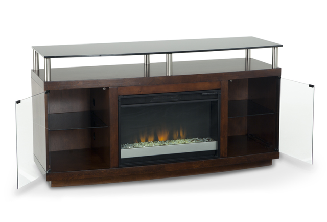 Media Mantel Electric Fireplace
