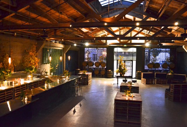 An in-city winery sets up shop