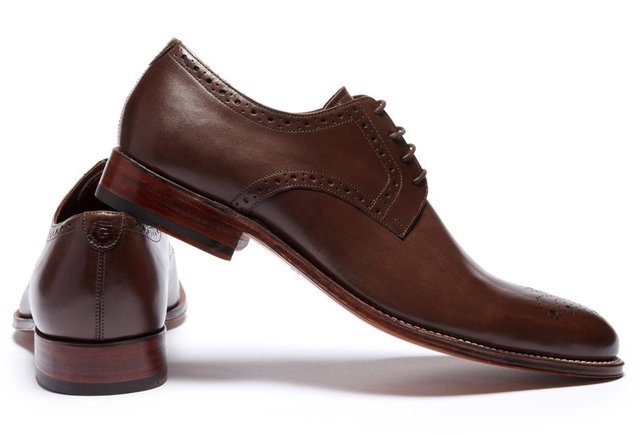 Grenson Tyler Brown Leather Shoes