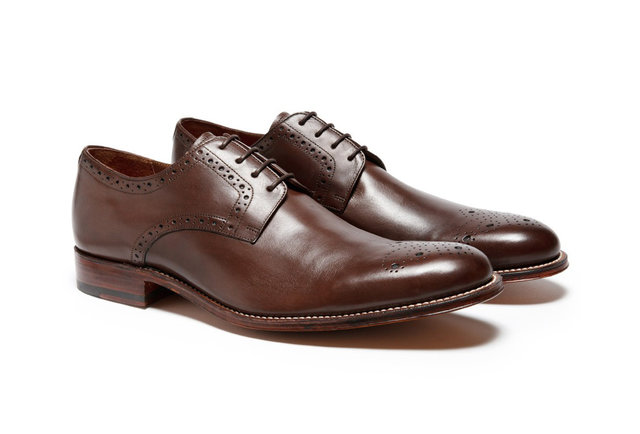 Grenson Tyler Brown Leather Shoes